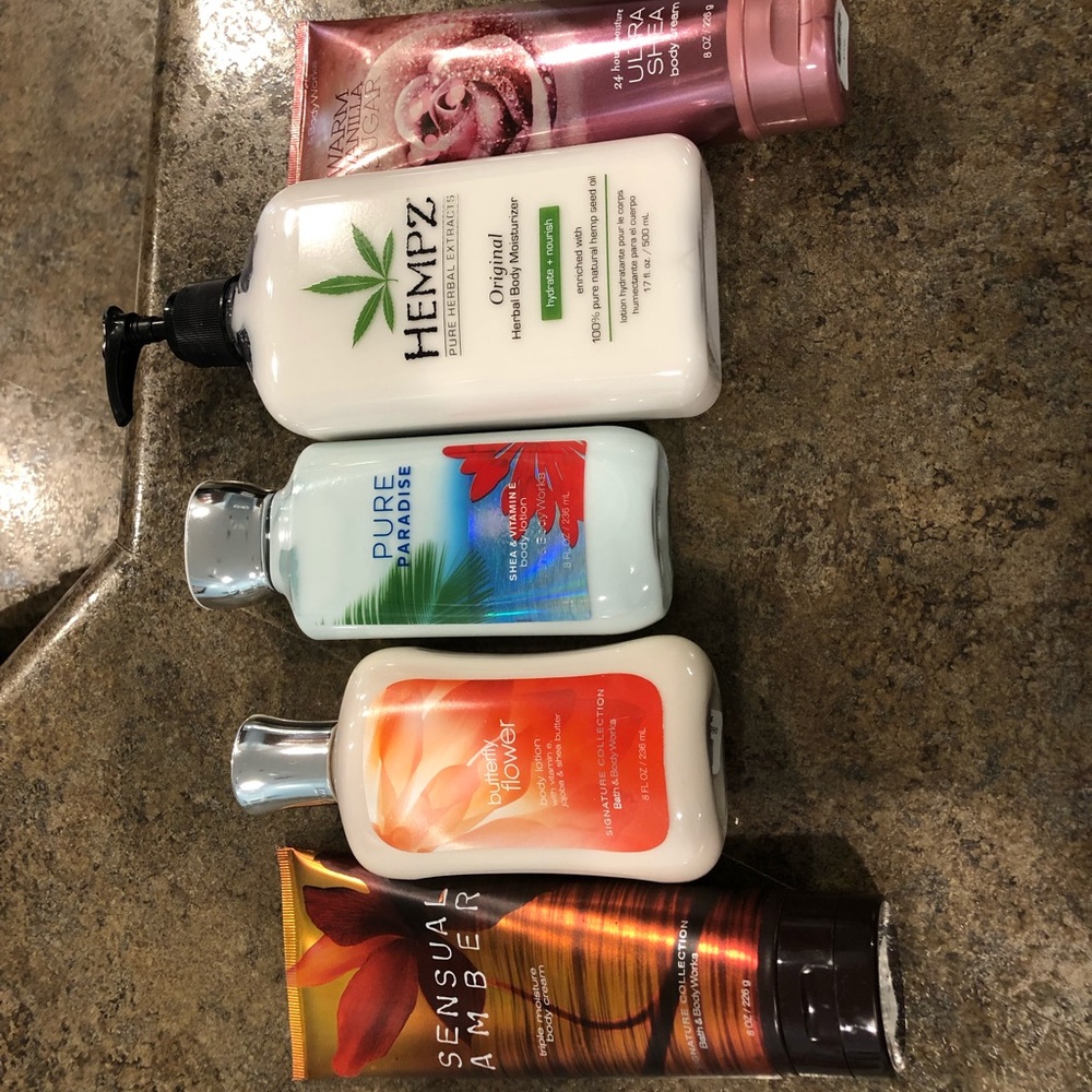 Bath and Body Lotions